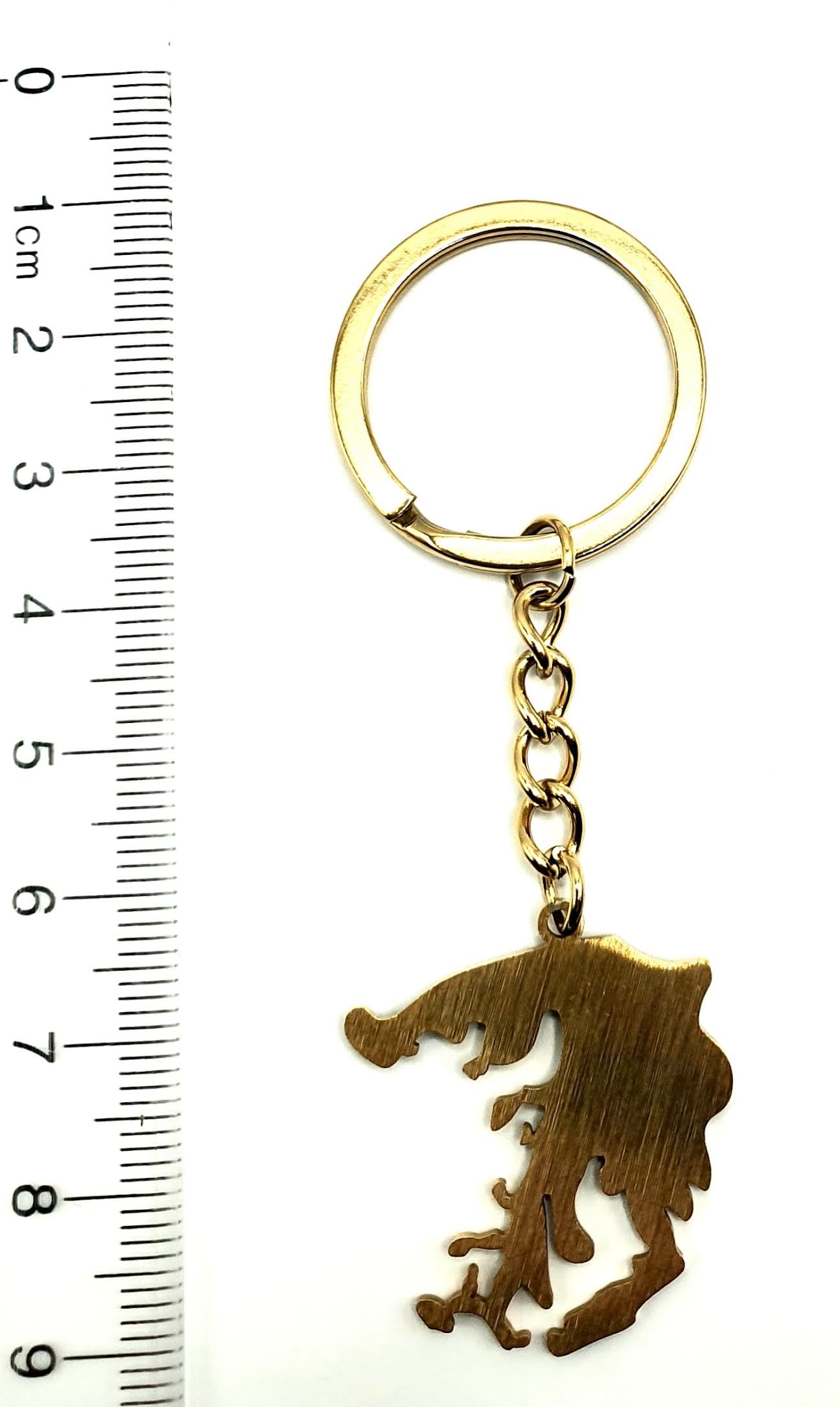 Greece Greek Map Outline Hellenic EU European Europe Balkan Balkans Gold Country Flag Key Ring Chain Metal Enamel Keyring