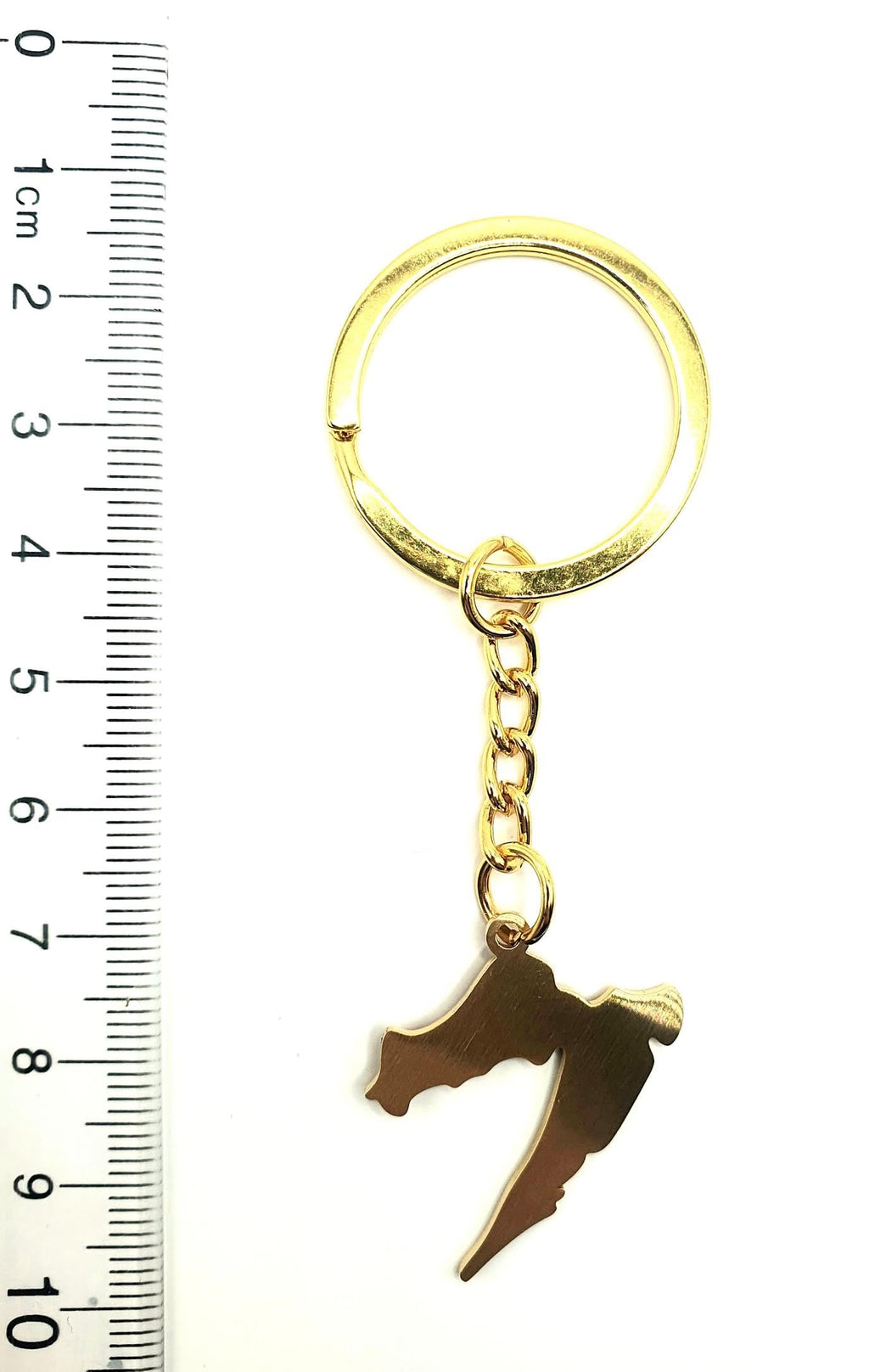SNS Components Croatia Croatian Europe EU Balkan European Gold Key Ring Chain Country Flag Metal Enamel Keyring