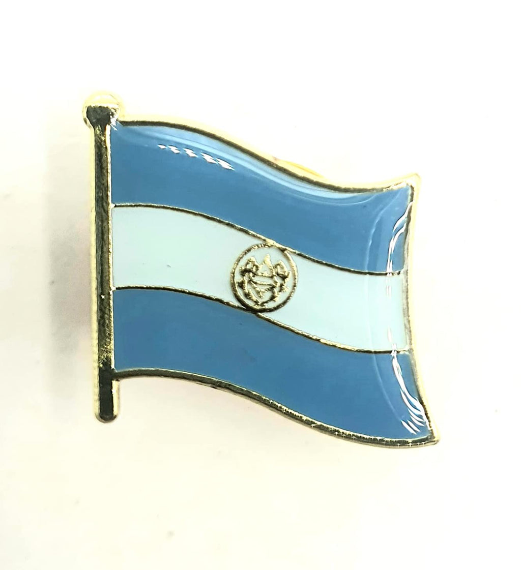 El Salvador Metal Enamel Country Flag Pin Badge