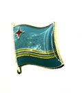 Aruba Caribbean Metal Country Flag Pin Badge