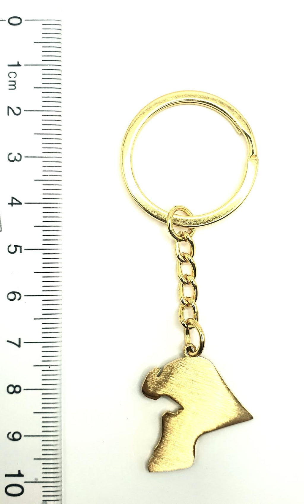 Kuwait Kuwati Middle East Gold Key Ring Chain Country Flag Metal Enamel Keyring